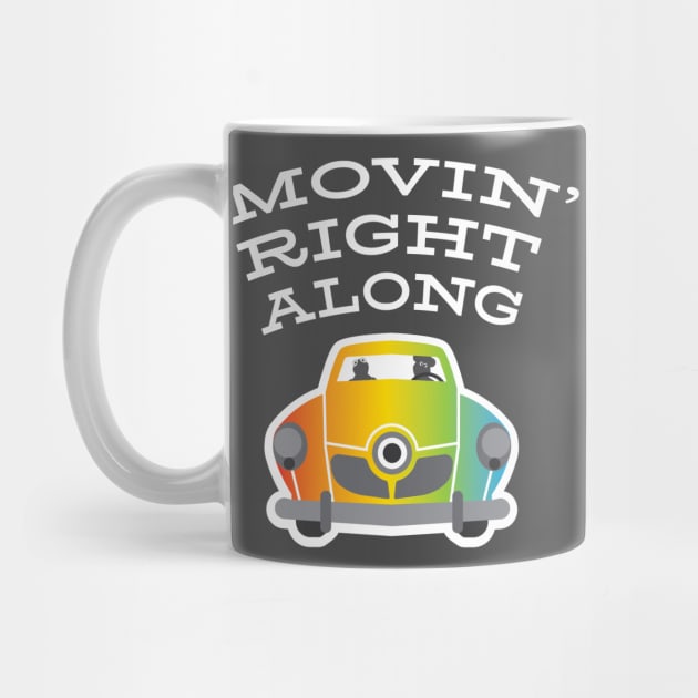 Movin' Right Along podcast logo by ToughPigs